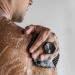 Tooletries Silicone Body Scrubber & Storage Hook - Charcoal | Shower Bathroom Organizer with Silicone-Grip Technology - Buy Online on GoSupps.com