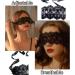 MFMYEE Lace Eye Mask | Blackout Mesh Sleeping Mask for Women | Halloween Cosplay & Costume Party Accessory - Buy Online on GoSupps.com