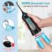 Water Flosser Cordless Teeth Cleaner - IPX7 Waterproof Oral Care for Braces & Bridges | Detachable Tank & 4 Jet Tips - Buy Online on GoSupps.com