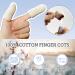 MIG4U 10 Pcs Cotton Finger Cots for Cuts, Bruises & Healing - Reusable Finger Protectors for Arthritis, Eczema - Fingernail Caps/Cushion/Cover - 10 Pairs S/M - Buy Online on GoSupps.com