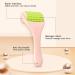 Silicone Fascia Muscle Roller Manual Cellulite Massager - Yellow | Portable Deep Tissue Massage Stick for Neck, Arm, Leg, Back - Muscles Relief Tool - Buy Online on GoSupps.com
