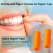 Skrskr Orthodontic Dental Chewies for Invisalign - High-Quality Silicone Aligner Tray Seater in 6 Colors with Box & Orange Flavor - Buy Online on GoSupps.com