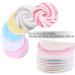 Bamboo Fiber Makeup Remover Pads - 16 Pack | Organic Cotton Rounds for All Skin Types | Zero Waste, Washable | Includes Laundry Bag and Storage Bag - Buy Online on GoSupps.com