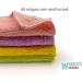 Weber's Wonders 11 Pack Cotton Washcloths for Body & Face - Extra Soft & Highly Absorbent - Fast Dry - Assorted Colors - Buy Online on GoSupps.com
