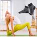 Ankle Wrap Support - Adjustable Soft Nylon Foot Brace for Pain Relief | Elastic Heel Protector Compression Sleeve for Men & Women | Black Gray L/XL - Buy Online on GoSupps.com