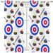 Shop Curling Curtains - Winter Sports Inspired Blackout Panels Thermal Insulated & Noise Reducing - 63" L x 27.5" W - International Shipping Available - Buy Online on GoSupps.com