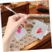5 Sets Ring Palette Manicure Pigment Mixing Tool - Makeup Mixing Plates & Spatula for Perfect Cosmetic Blending - Buy Online on GoSupps.com