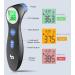 Femometer Non Contact Infrared Forehead Thermometer for Adults & Kids - Digital LCD Display, Baby Body Temperature Thermometer (Black) - Buy Online on GoSupps.com