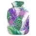 Hot water bottles with cover pineapple hot water bag for pain relief menstrual cramps water heating pad 2 liters