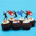 30 Pcs Tennis Cupcake Toppers - Colorful Sports Cake Decorations for Tennis Parties - Perfect for Sport Party Decor - Buy Online on GoSupps.com