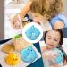 Shower Sponge for Body Scrubber Sponge Bath Ball for Kids - Body Scrub Shower Ball for Hotel Bathroom Home Dormitory and Travel Blue - Buy Online on GoSupps.com