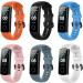 6 Pack Honor Band 5 Replacement Strap & 3 Pack Screen Protector - Compatible with Honor Band 5 Fitness Tracker - Buy Online on GoSupps.com