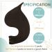Full Shine 18 Straight Remy Hair Weft Extensions - Double Wefted Darker Brown #2 - 105g Full Head Sew in Weft Human Hair Bundles - Buy Online on GoSupps.com