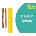Woofy chews Slim Bully Sticks for Dogs 6-inch (Pack of 20) Single Ingredient Beef Pizzle with Low Natural Scent (Small Dogs) 20 count (Pack of 1) - Buy Online on GoSupps.com
