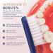 Royal Denta Super Soft Toothbrush with Antibacterial Silver Particles | Ideal for Sensitive Teeth & Gums | Navy Blue - Buy Online on GoSupps.com