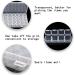 JANEMO 28 Grid Bead Storage Container - Portable Diamond Painting Accessories (Small Grid) - Buy Online on GoSupps.com
