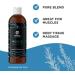 Muscle Relief Massage Oil with Lavender and Rosemary - Full Body Warming Therapy for Sore Muscles (8oz) - Buy Online on GoSupps.com