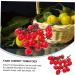 OUNONA String Simulated Cherry Tomatoes Artificial Cherry Tomato Fake Fruit Decorations Artificial Plants Garland Home Decor Mini Decor Realistic Plastic Cherry Tomatoes Party Decor Small Red 18X16CM - Buy Online on GoSupps.com