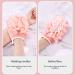 2PCS Pink Exfoliating Shower Gloves & Flower Bath Ball - Deep Cleaning Body Pad for Spa & Bathhouses - Buy Online on GoSupps.com