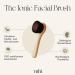 Rui Monastery Brush Face Copper and Natural Bristles for Dry Brushing Massage Made in DE Ionic Dry Brush Face Regional FSC Certified Beech Wood - Buy Online on GoSupps.com