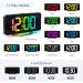 Ankilo Digital Alarm Clock for Deep Sleepers | RGB Color Changing Night Light & Charging Station | Bright LED Bedside Clock for Kids & Adults - Buy Online on GoSupps.com