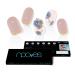 NOOVES NAIL GEL FILMS elegant floral premium luxe metallic 20 u