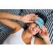 Personalized Chic Beach House Sleeping Eye Masks - Large | Custom Luxury Sleep Masks for Travel & Relaxation - Buy Online on GoSupps.com