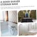 COOPHYA 4pcs Razor Hanger Socket Holder for Men - Towel Abs Storage Box | Durable Acrylonitrile Butadiene Styrene | Shop Internationally - Buy Online on GoSupps.com
