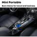 Travel Electric Rechargeable | Electric Shavers for Men Face | Mobile Pocket Size Foil Shaver Wet Dry Use USB Rechargeable Beard Shaver Portable Hair Black - Buy Online on GoSupps.com
