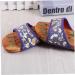 FRCOLOR 2 Pairs of Shoes for Pain Relief Slippers Foot Massager Summer Slippers Women's Slippers Dimensions Summer Slippers for Women Size on Miss Font Wooden Tool - Buy Online on GoSupps.com