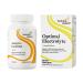 Seeking Health Acetyl-L-Carnitine & Optimal Electrolyte Sticks Lemonade Energy Brain & Mood Support with Lemonade Electrolyte Stick Packs (90 Capsules)