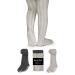 LA Active Baby Girls Tights - Cozy Warm WinterTights - Baby Toddler Infant Newborn Kids Non Skid/Slip Grip Cotton Cable Knit 2T 3T 4T 5T 4-5 Years Noire Black and Heather Grey - 2 Pairs