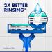 Gillette Sensor3 Simple Men's Disposable Razors - 8 Count Pack - Buy Online on GoSupps.com