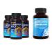 BioEmblem Triple Magnesium Complex and BioEmblem Turmeric Curcumin with Clinically Studied TurmiPure - Joint Support Healthy Inflammation Turmeric Supplements