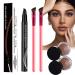 Ellhoe Eye Brow Anjoise Microblade Brow Pen Anjoice Microblade Brow Pen Waterproof Anjouze Brow Brush 4d Laminated Anjoise 4d Laminated Brow Home-Grooming Kit Anjoise Eyebrow Kit (Light Brown)