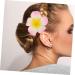 FRCOLOR 1pc Frangipani Headpiece Floral Hair Accessories Hair Jewels for Women Hawaiian Accessories Beach Wedding Hair Barratte Womens Hair Clips Tiara Miss Shoes and Hats Decorations Pink - Buy Online on GoSupps.com
