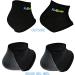 KidSole Gel Heel Strap for Kids with Heel Sensitivity - 2 Pair Pack (Kids Sizes 1-6, Black) - Ideal for Severs Disease & Plantar Fasciitis - Buy Online on GoSupps.com