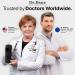 Doctor Developed Dr. Brace Adjustable Wrist Brace Night Support for Carpal Tunnel - Double Splint & Therapeutic Cushion for Pain Relief - Small/Medium Right Hand, Black - Buy Online on GoSupps.com
