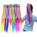 Girls Hair Extensions Accessories -Colorful Wigs Beauty Hair Bands Headwear Kids Twist Braid Rope Ponytail Hair Ornament Girls Hair Accessories Headdress For Women Kids Headbands Rubber Bands 12pcs 12PCS A Style