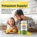 Potassium Gluconate 1000 mg Gummies Electrolyte Gummies Sugar Free for Women & Men Adults Support Muscle Cramps & Heart Health Chewable Potassium Supplement Vegan Source 60 Count - Buy Online on GoSupps.com