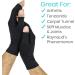 Copper Infused Fingerless Arthritis Gloves for Men & Women - Therapeutic Compression for Swelling, Carpal Tunnel, Tendonitis, Edema & Finger Pain - Non-Slip Comfort - Medium Size - Buy Online on GoSupps.com