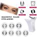 Natural Magnetic False Eyelashes Kit Reusable Magnetic Lashes without Eyeliner Natural Look 3D Effect Glamorous Magnetic False Eyelashes with Applicator Easy Wear No Glue NoMakeup Remover(B06-3) - Buy Online on GoSupps.com