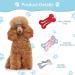 50pc Bone Shaped Dog Hair Clips | Multicolor Small Snap Barrettes for Pets - 25 Styles Available - Buy Online on GoSupps.com