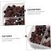 POPETPOP 1 Box boxed manicure circle nail sanding bands nail art accessories manicure tools pedicure tools Manicure Grinding bands Nail Head Accessories Nail Polishing Accessory gel 1.27x0.8cm Brown - Buy Online on GoSupps.com