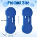 Lewtemi Water Exercise Discs - 2 Pack Hand Held Water Weight Equipment for Adults | Pool Aerobics Resistance Training in Blue - Buy Online on GoSupps.com