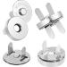 Hysagtek 40 Sets Magnetic Button Clasps Snaps Fasteners for DIY Crafts, Sewing, Knitting - 4 Colors (14mm) - Buy Online on GoSupps.com