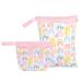 Maeau 2 pieces Wetbag fabric diaper windbag baby wetbag organizer bags nasty kindergarten wet bag reusable wetbag washable gym bag waterproof 20x28cm + 30x40cm 19 pattern 19 (20*28cm + 30cm)