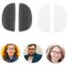 Goohochy 10 Pairs Soft Silicone Nasal Pads - Anti-Nose Pillow Self-Adhesive Glasses Nose Pads for Comfort & Support - Buy Online on GoSupps.com