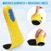 Elastic Shock Absorbing Shoe Insoles - Breathable Comfort Cushioning Inserts (12 Pairs, Men Women, Black Beige) - Buy Online on GoSupps.com