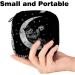 Dead Skeleton King Alcohol Moon Storage Bag for Women & Teens - Portable Period Pocket & Menstrual Cup Holder - Buy Online on GoSupps.com